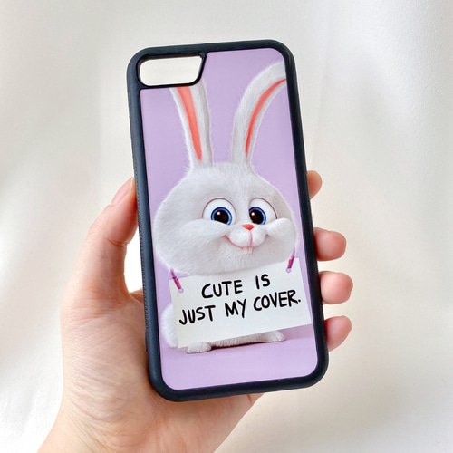 베리랜드 [당일출고] 토끼 스노우볼 아이폰 갤럭시 케이스