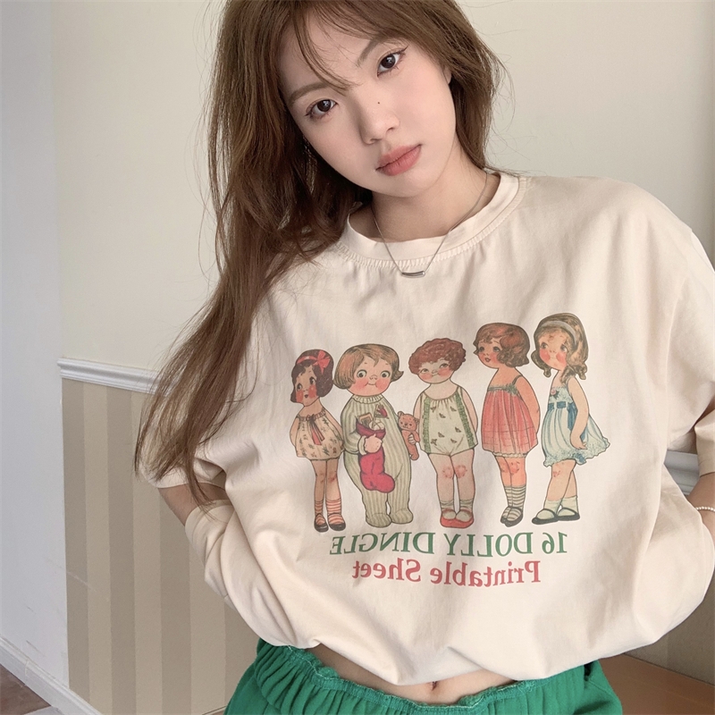 [보보쇼즈] 베이비 옐로우 스트라이프 테리 면 티셔츠 B126AB146 main image 0