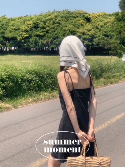 FRENCHAUBE レトリンネルリボンストラップナシミニワンピース - フレンチオブ 画像 1