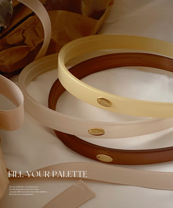 miu hair band 3color