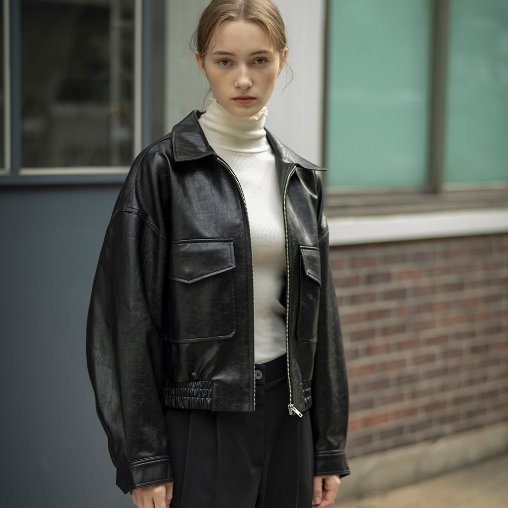 ジャケット・アウター Fake Leather Jacket/cizatto Fake Leather Jacket/cizatto
