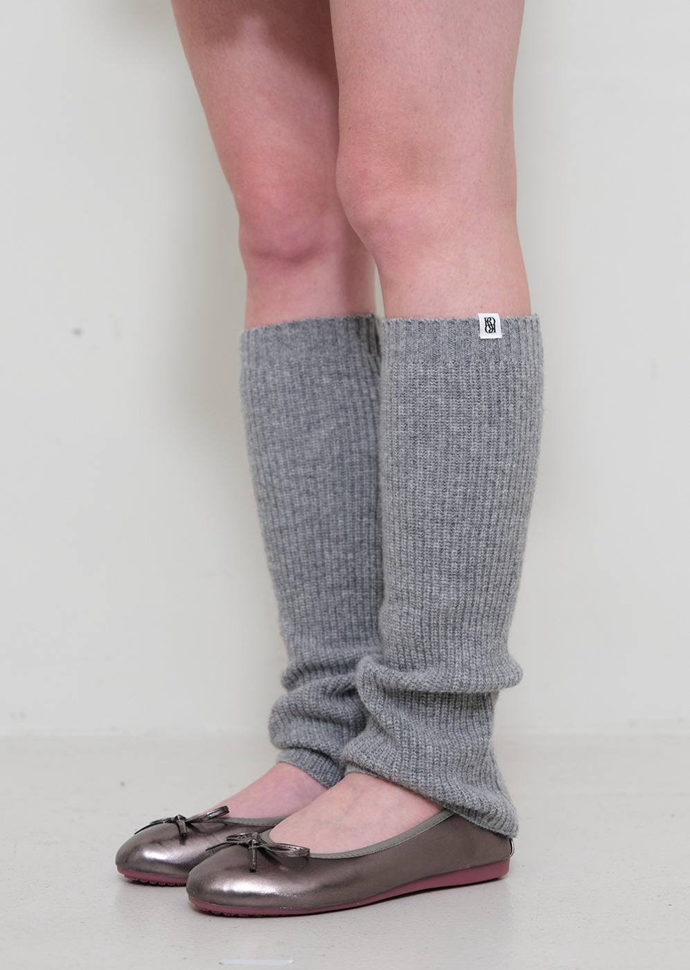 Knit Leg Warmer [GREY]
