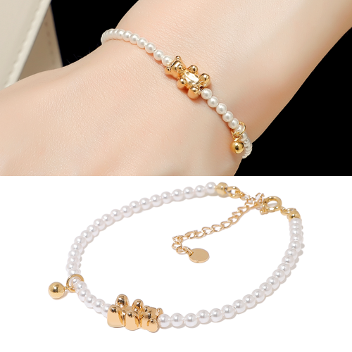BR04171_NO3414벨블랑 담수진주 은팔찌♥925Silver(은)소재로 알러지없이 착용가능♥