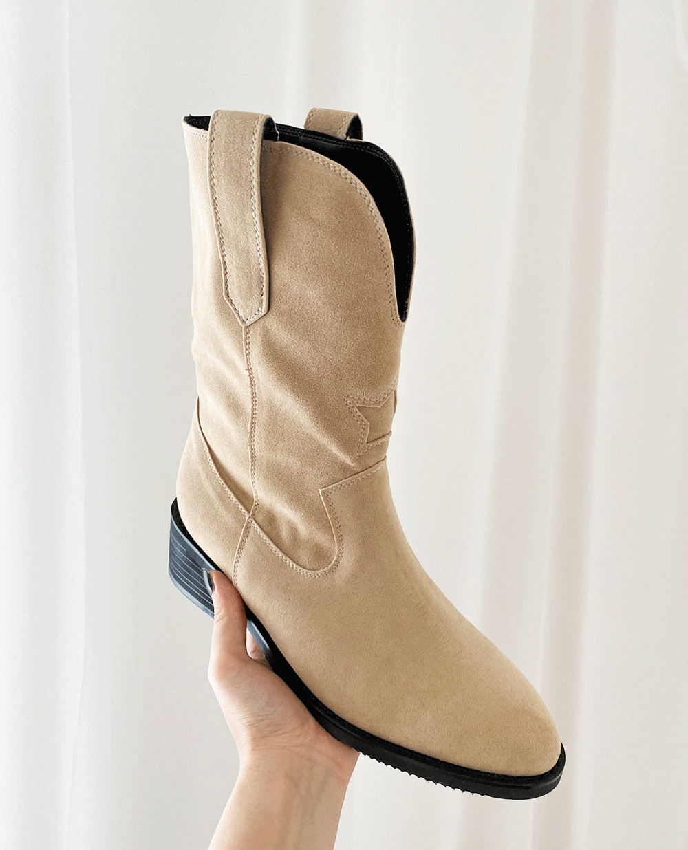 leather-suede-western-boots-3color