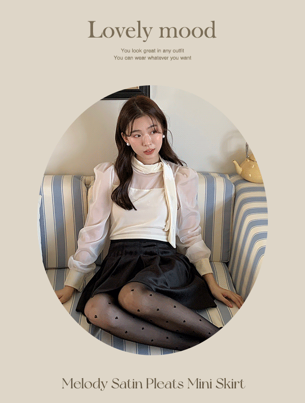 [미샤앤퍼프] 스케이팅 폰드 스커트 페이디드 로즈 K1003E01-695 main image 1