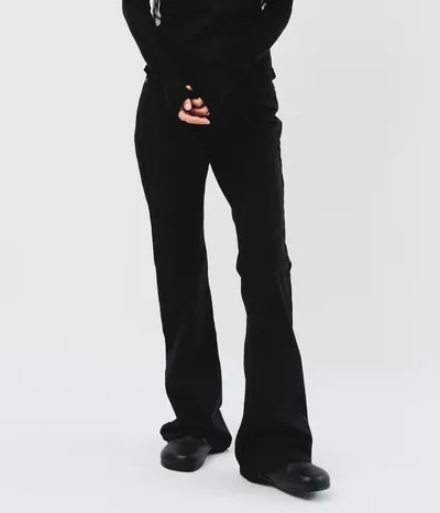 【HI FI FNK】(W) Alt Semi Boots Cut Denim 하이파이펑크 (W) Alt Semi Boots Cut Denim