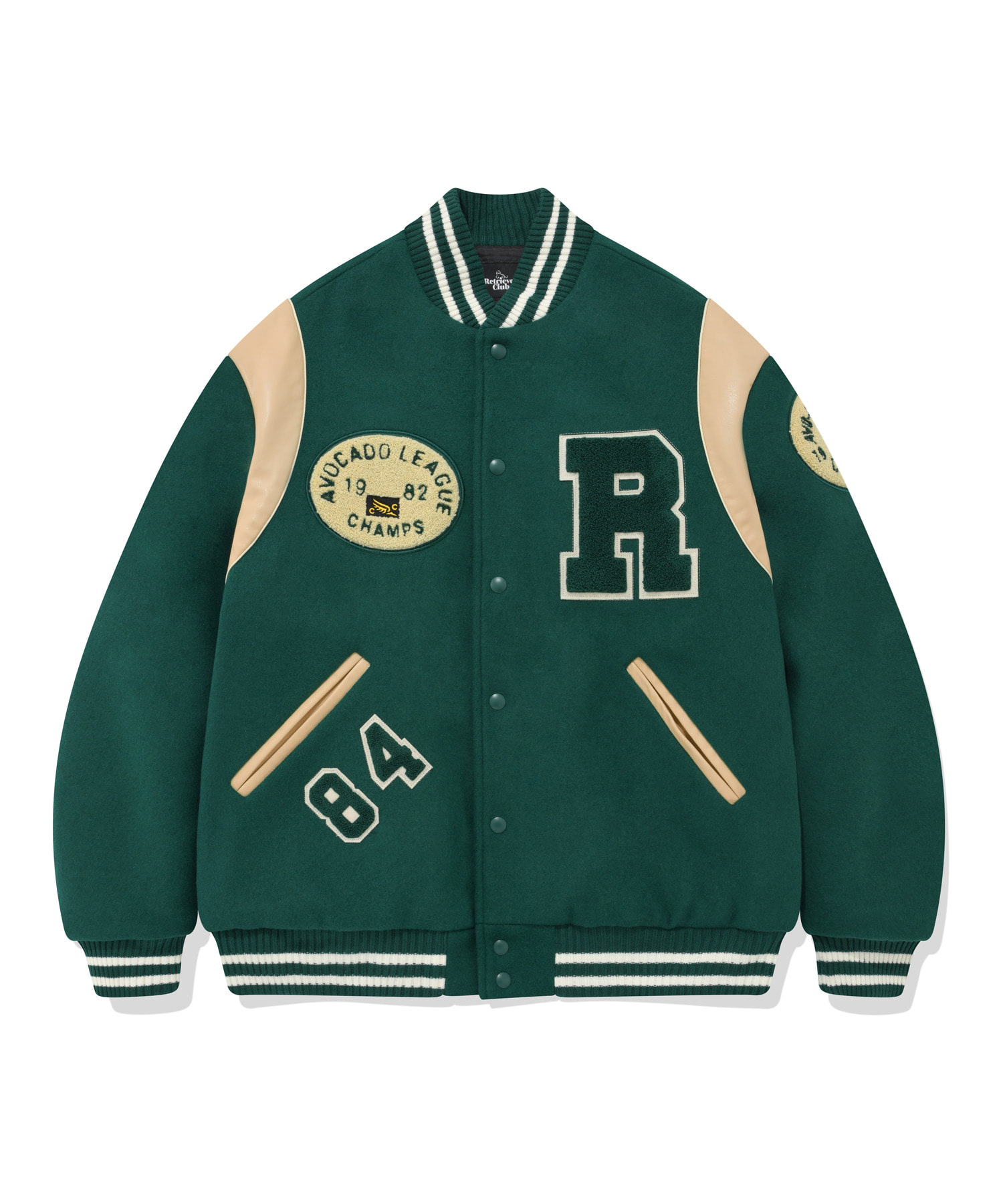 Original patch stadium jacket (navy)