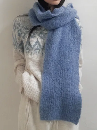 silk muffler scarf