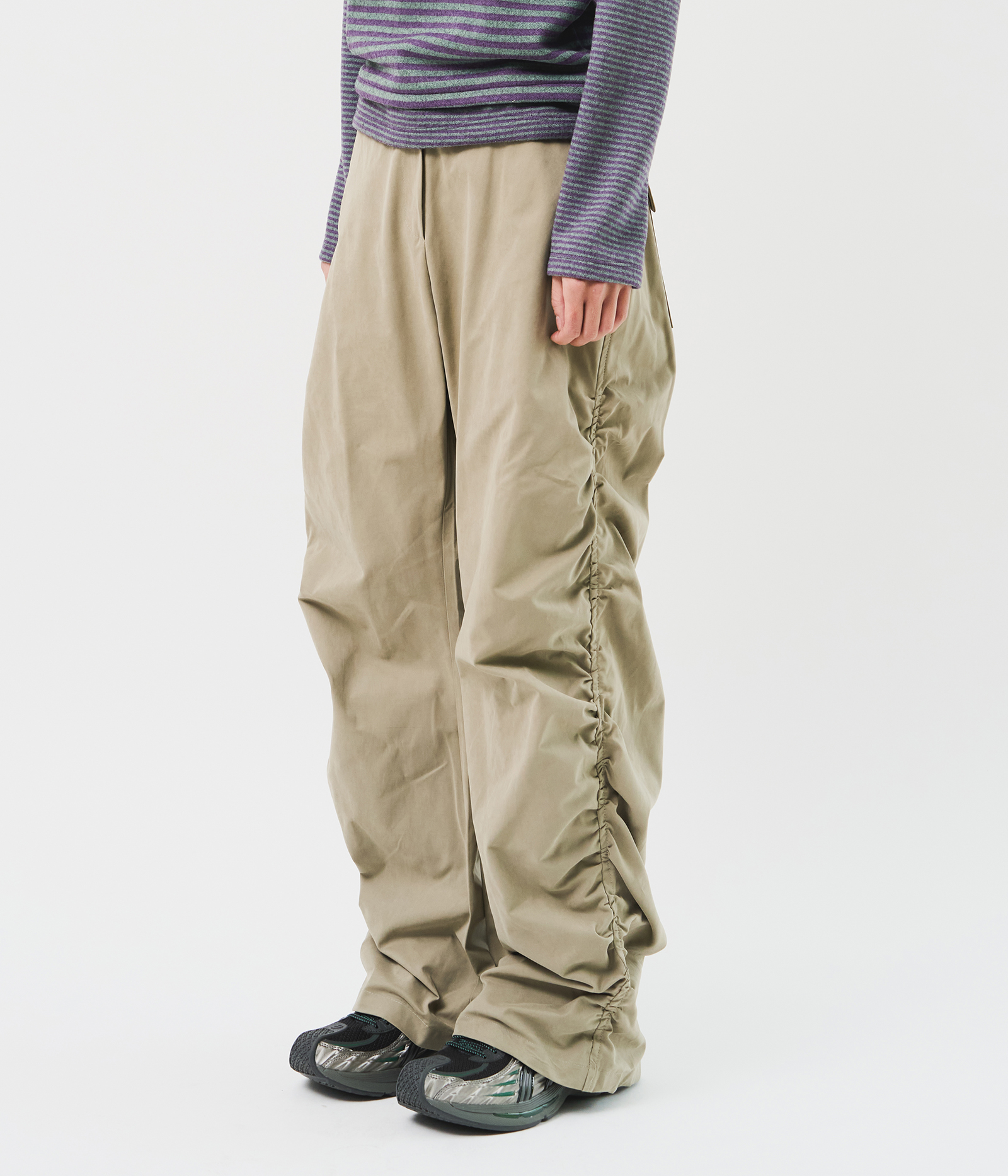 Okayama Shirring Pants