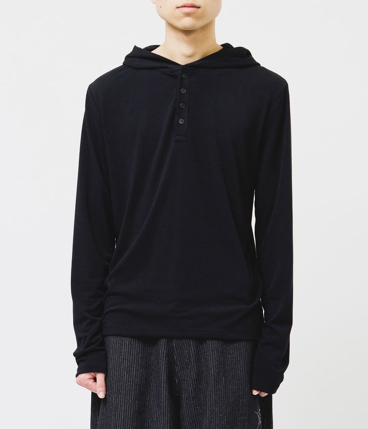 【HI FI FNK】Park Henley Hoodie Longsleeve 하이파이펑크 Park Henley Hoodie Longsleeve (3color)
