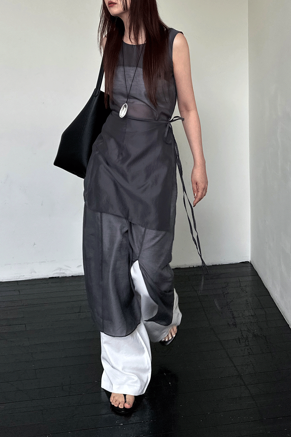WOONAN ウナン エルル シスル ワンピース 3色展開