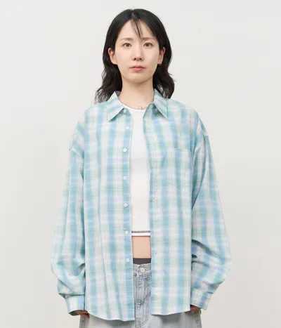 【HI FI FNK】Alo Check Shirt 하이파이펑크 Alo Check Shirt (3color)