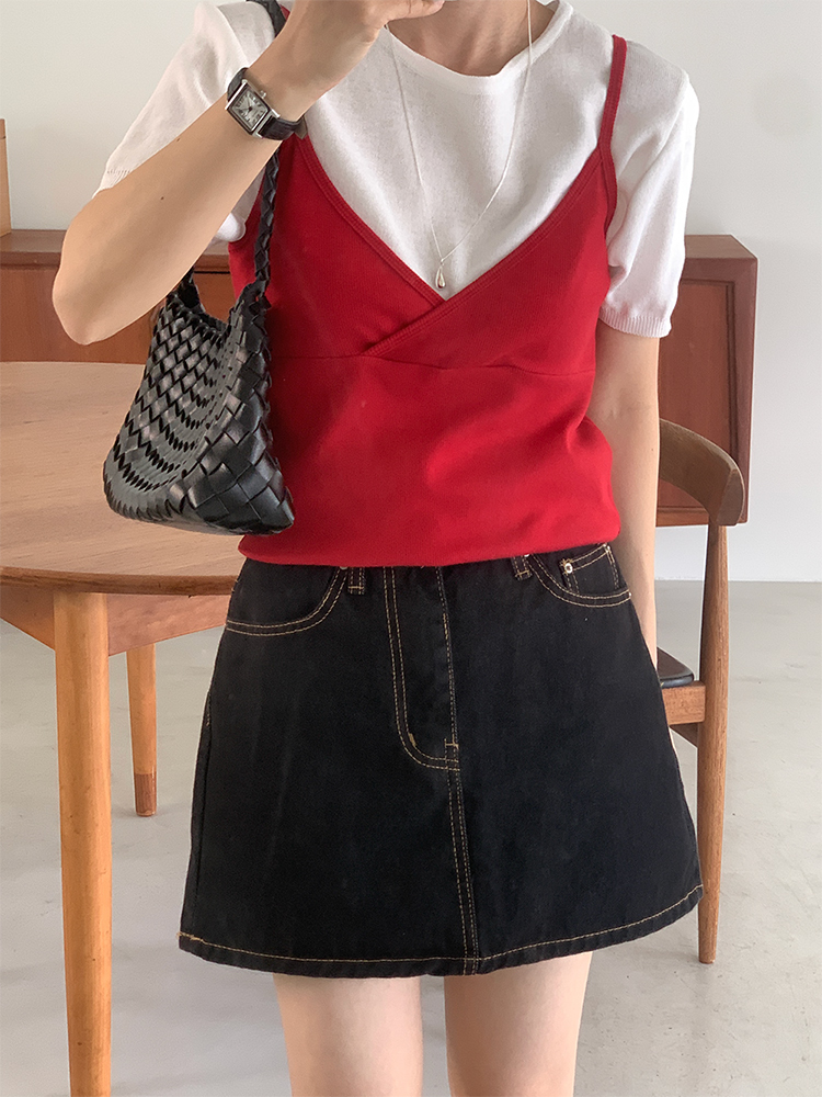 SLOWLIST スロウリスト 夏ニット 基本ベーシック 半袖ニット 画像 11