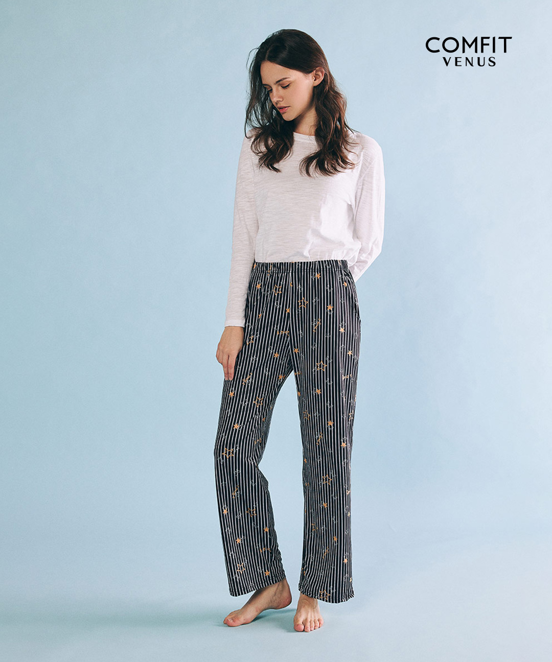 [컴핏비너스] 여성용 잠옷 바지 & 홈웨어(SYEPE006F)