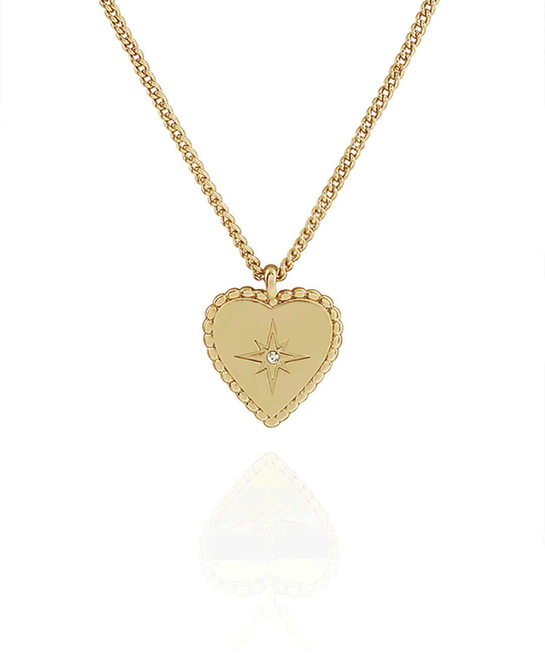 [김현제착용] 🦋teen heart necklace