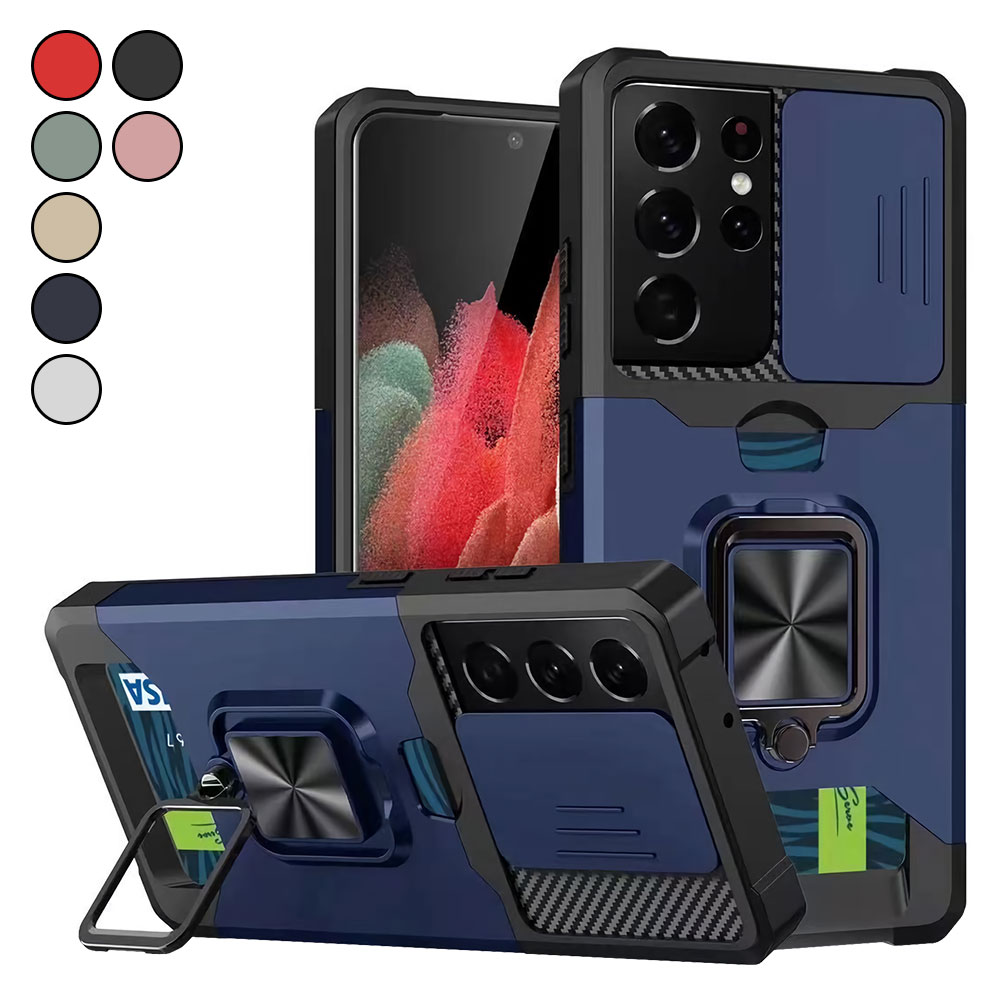 베락스 갤럭시노트20 울트라 카드수납 하드 케이스 P693