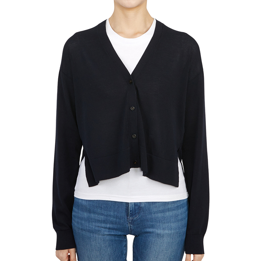 포스티 - [띠어리] 하네리 브리스톨 M0114749 G0F 여자 크롭 가디건 릴렉스핏