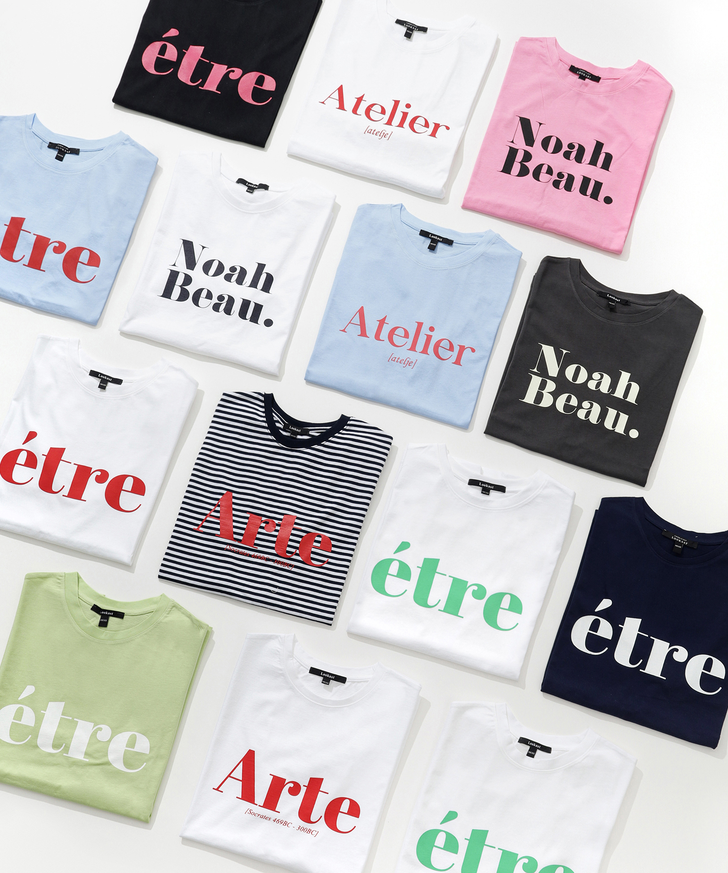 Tシャツ・カットソー LOOKAST ETRE LOGO TSHIRT_ 5colors (ETRE LOGO T-SHIRT_7colors 룩캐스트 룩캐스트 로고 티셔츠 / LOOKAST LOGO TSHIRT