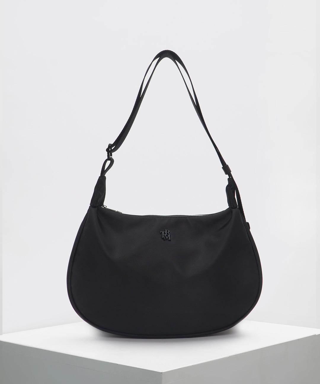 ショルダーバッグ・ポシェット [TRM]TRM Recycle Big Slime Nylon Hobo Bag(BLACK) TRM]TRM Recycle Big Slime Nylon Hobo Bag(COOL GRAY