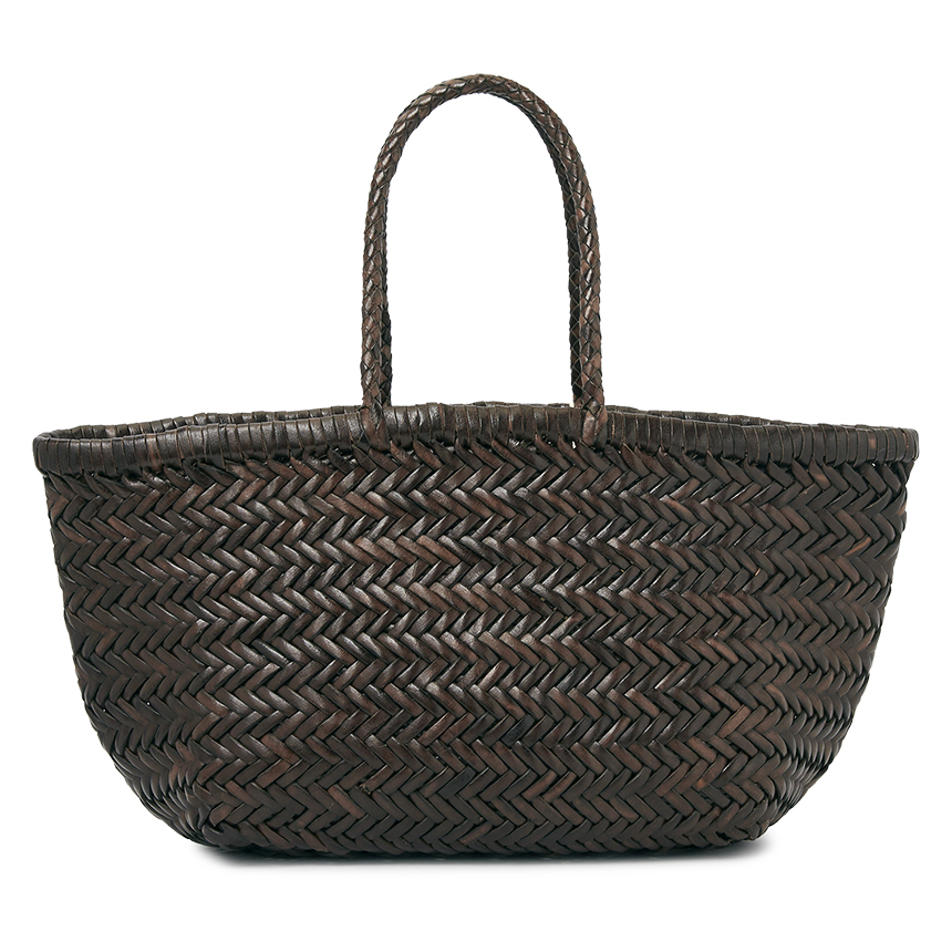 드래곤디퓨전 공식수입 트리플 점프 스몰 여성 토트백 8811 DK BROWN