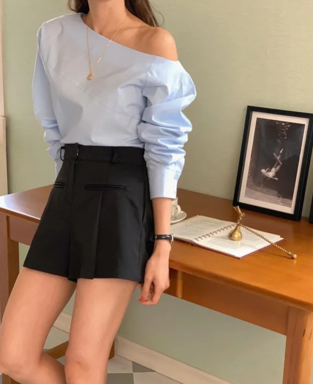 [헬로시모네] Ourson 쇼츠 블룸 SS26-OURSHBLO main image 1