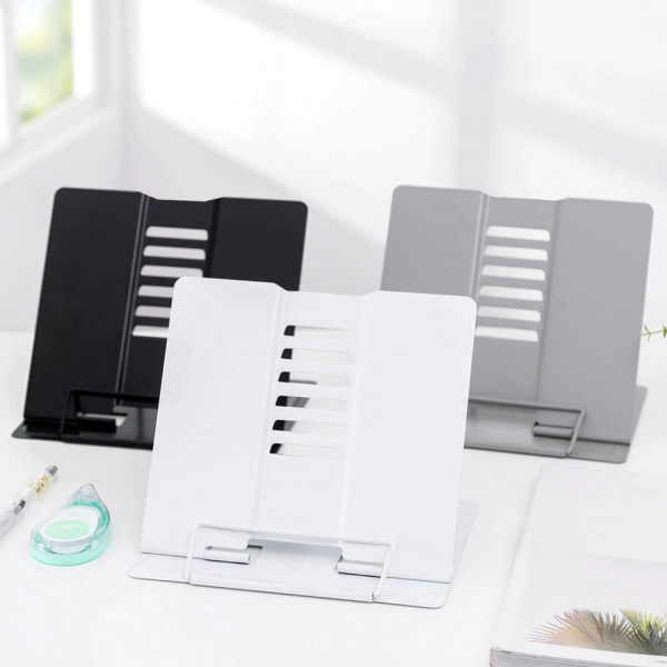 마롱스타일리쉬 각도 조절 독서대 책 받침대 거치대 높이 북 스탠드 휴대용 마롱라이프