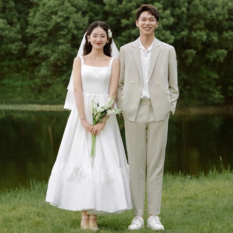 알하 2부 드레스 피팅 리뷰 (피로연, 셀프웨딩, 핑크)