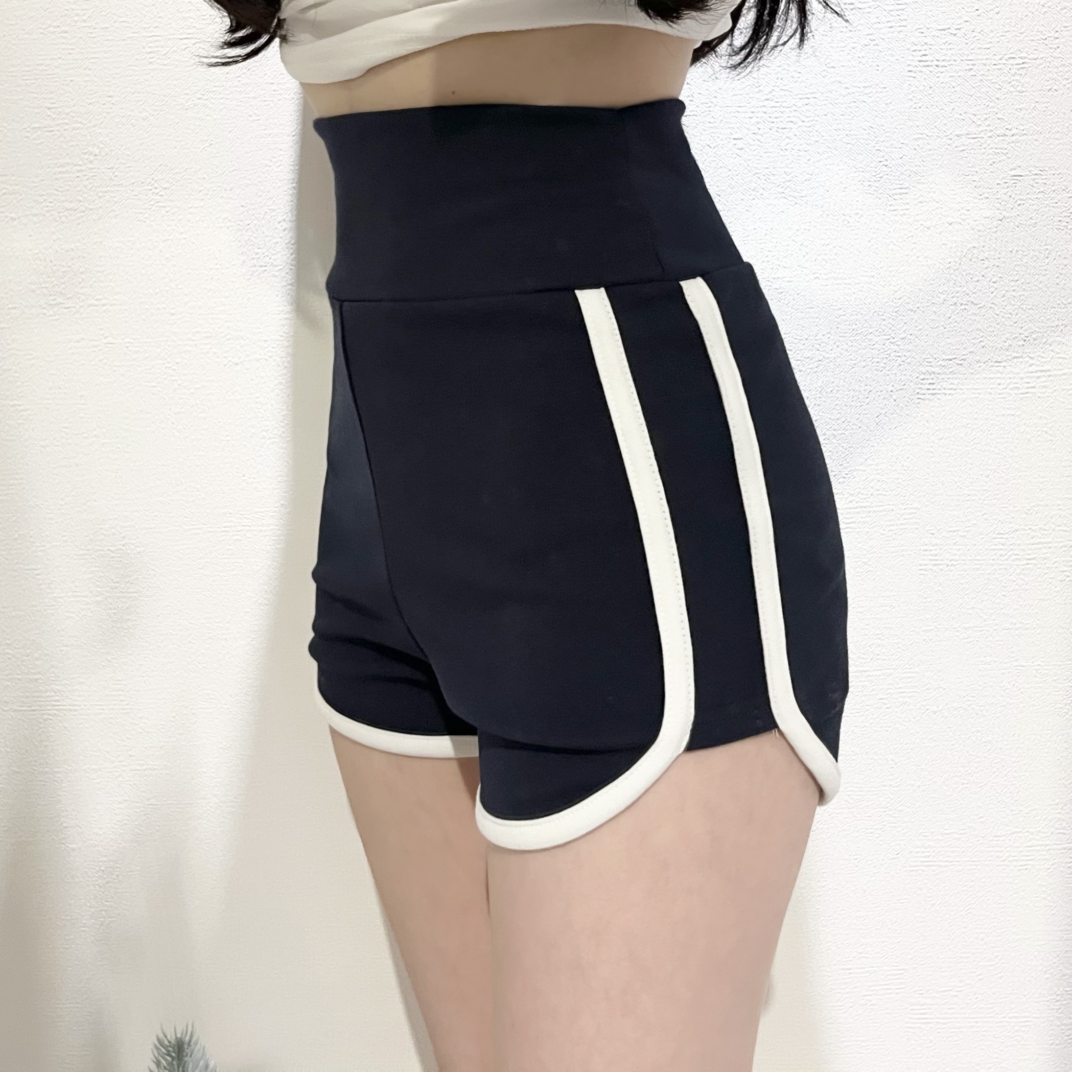 쫀득 슈크림 왕밴딩 돌핀팬츠