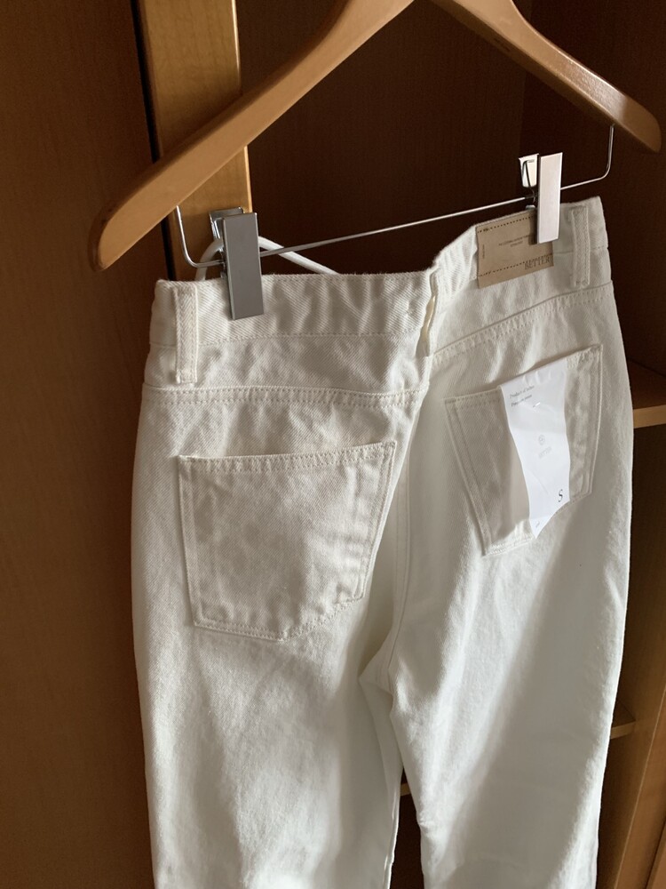 에테블루 string whte denim ( white)