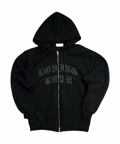 Hoodie Unisex Peso Spoiled Youth Rhinestone Hoodie 앤챈 0354 [기모