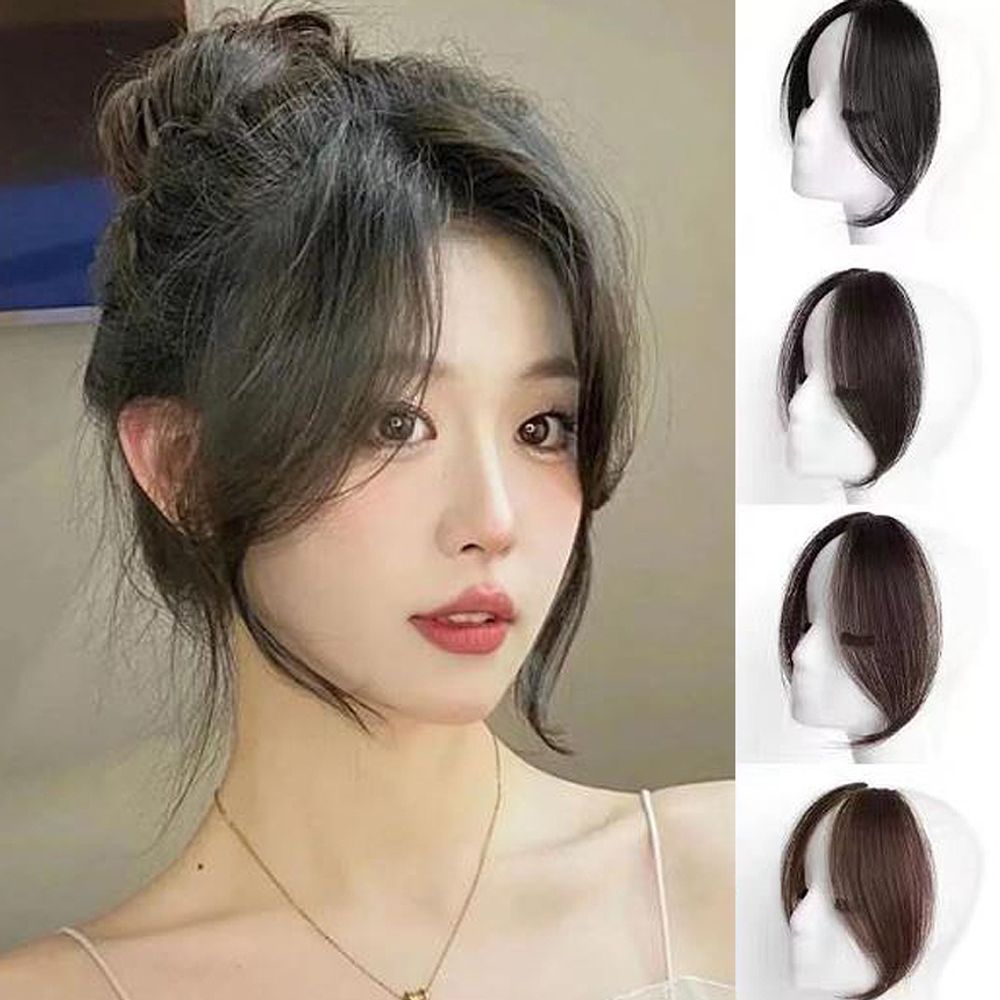 온어로르 앞머리 볼륨 사이드뱅 정수리 부분가발