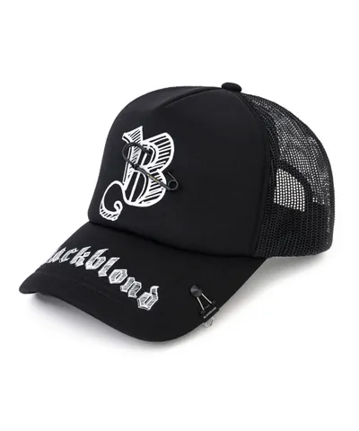 BLACKBLONDのBBD Sketch Logo Trucker Mesh Cap 블랙블론드 BBD Sketch Logo Trucker Mesh Cap (Black)