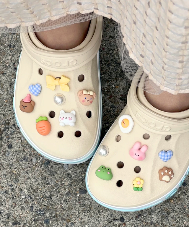 코코니스튜디오 [14개 세트] 곰돌이 토끼 개구리 동물 리본 지