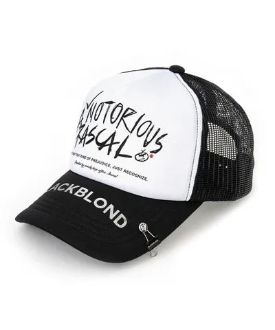 BLACKBLONDのBBD Rascal Trucker Mesh Cap 全2色 블랙블론드 BBD Rascal Trucker Mesh Cap (Black)