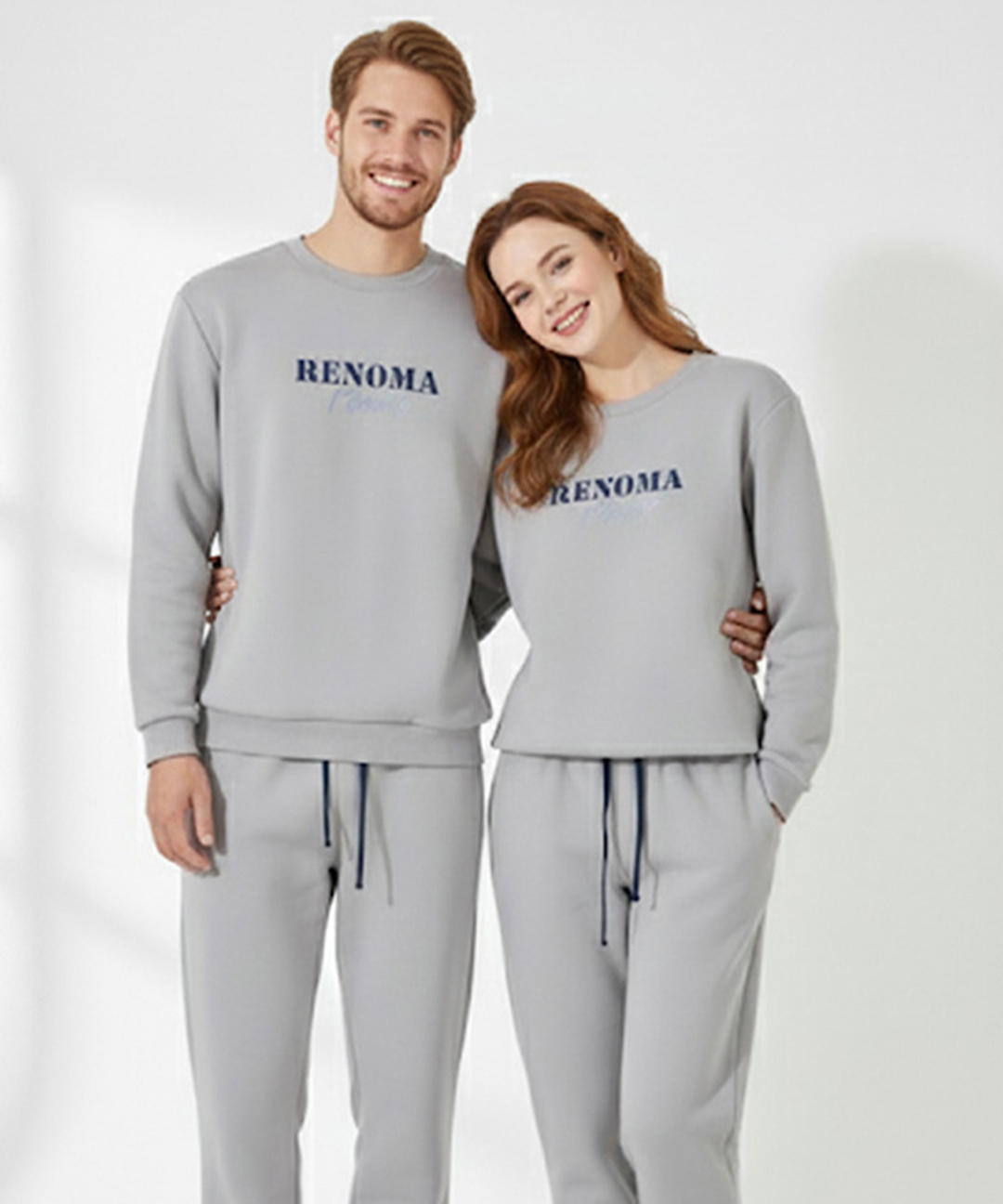 [한정수량 특별가][레노마]커플 컴포트 융기모 9부 이지웨어 상하의 세트 MG_AF3EU48309