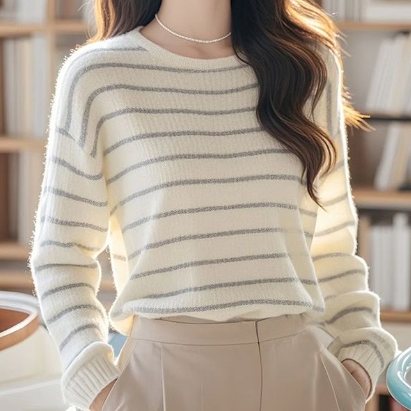 멜젠드 캐주얼 심플 니트