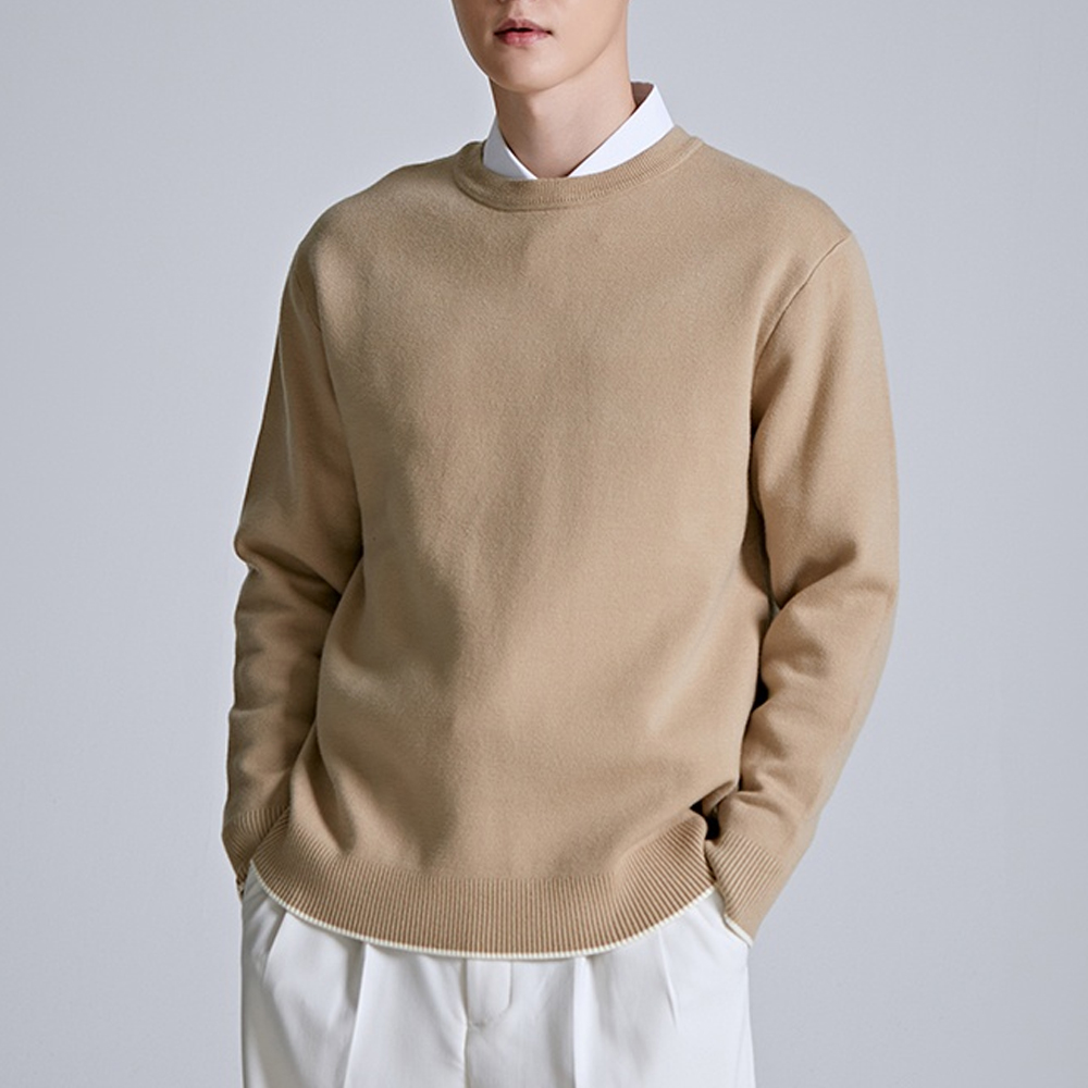 [스파오] 컬러레이어드 스웨터 (SPKWC4TM01-T)