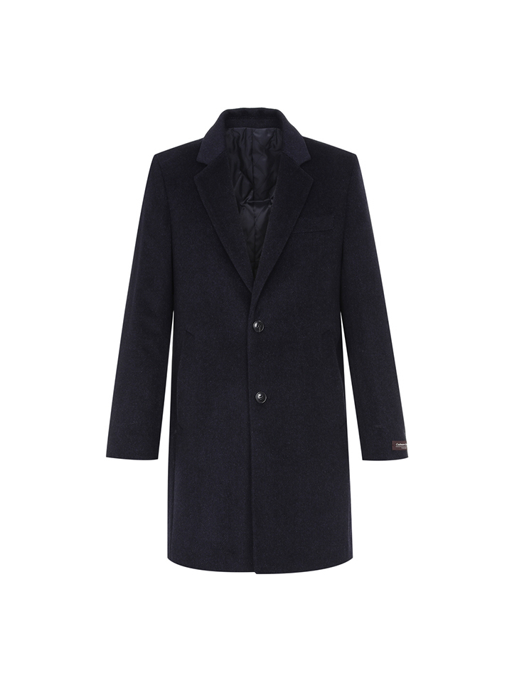 [오스틴리드][시너지 코트]네이비 캐시미어혼방 체스터 코트-AOC21861