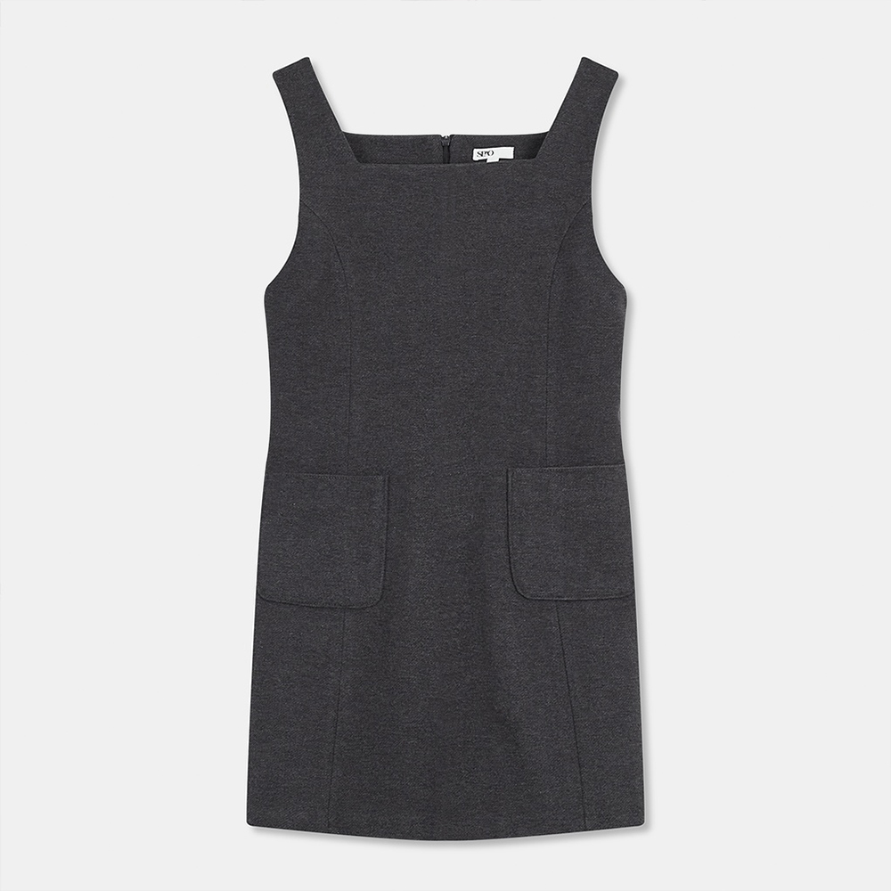 [스파오] (QR) 울라이크 레이어드형 원피스 (SPOWC4VW98-T)