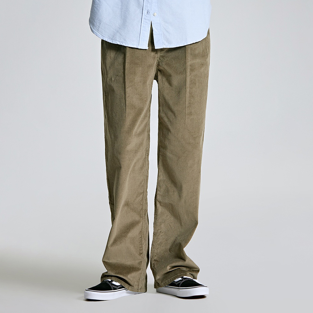 [스파오] 코듀로이 와이드 턱 팬츠 (SPTCC4TG01-T)