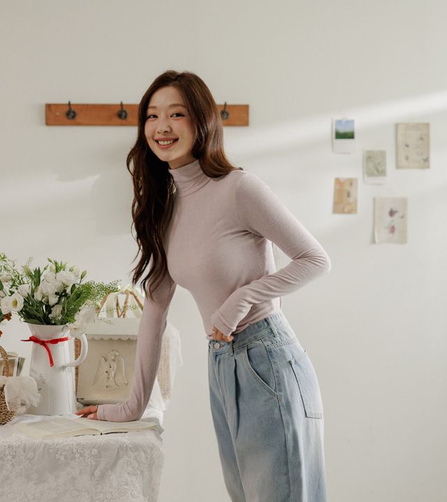 [닌나난나][1+1][울20%/스판4%] 티에라 스판 폴라티