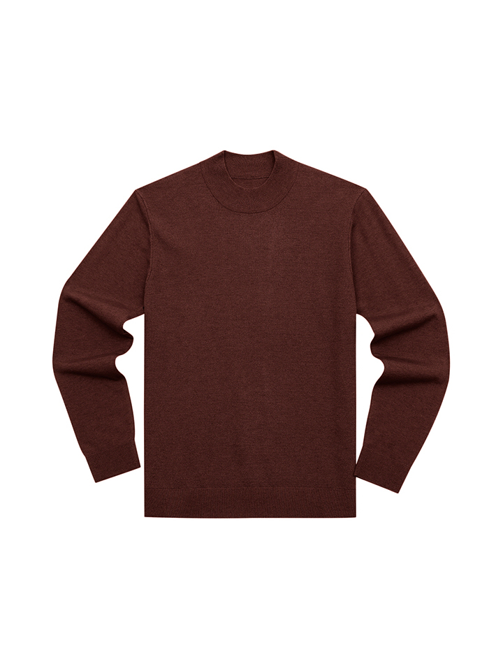 [오스틴리드]베이직 하프 터틀넥 액티브 니트-AWH21454