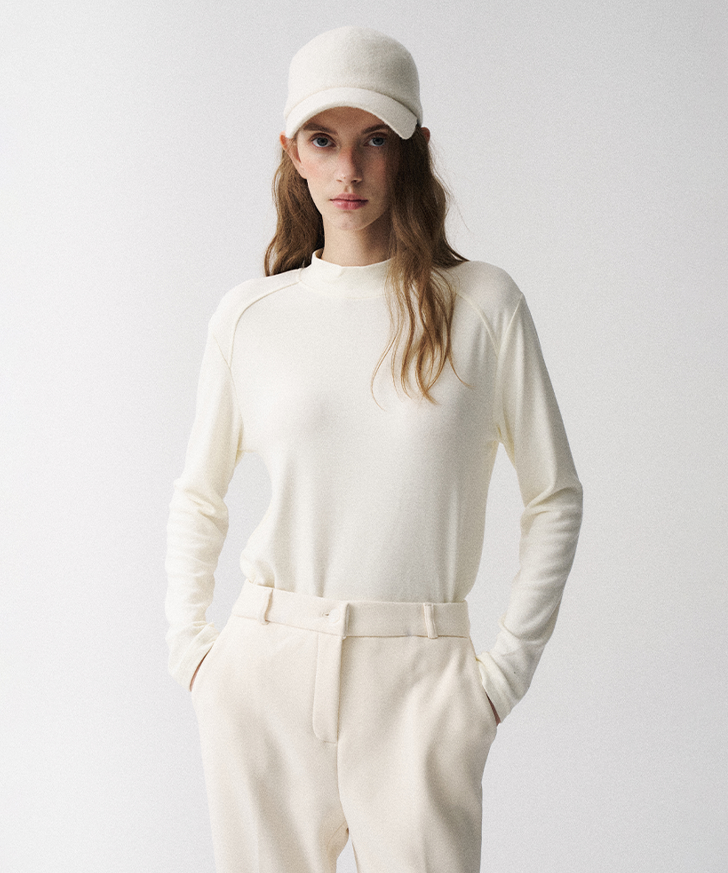 모크넥 후리스 니트_PD5WP667