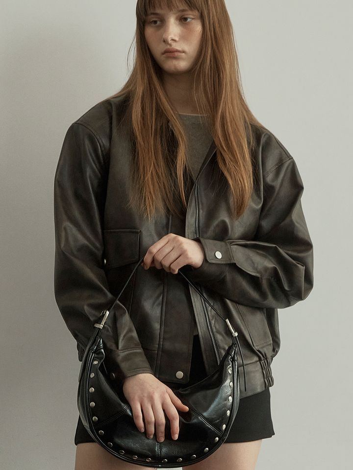 韓国商品/OTHERTEMPO Tuba Stud_2Way bsg 아더템포 Tuba Stud_2Way Black