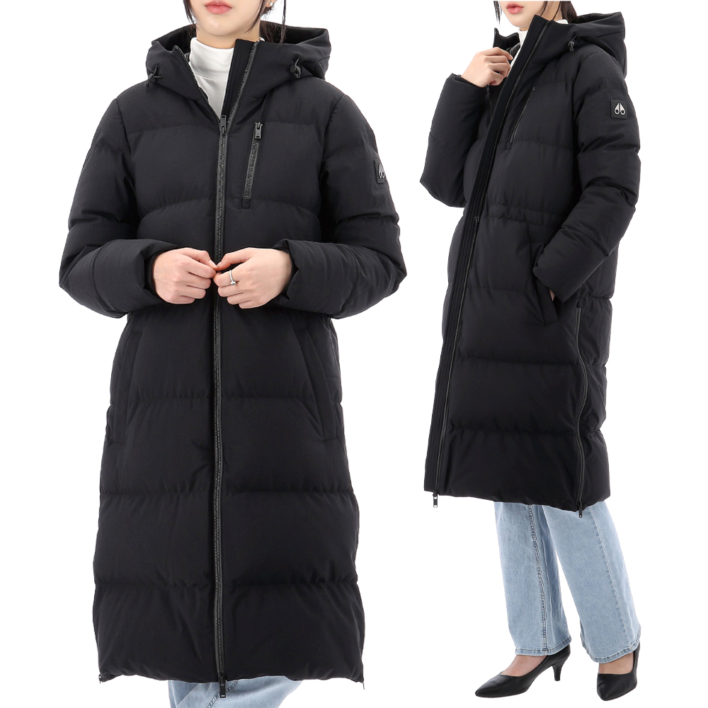 무스너클 LELIN 레닌 후드 다운 롱 패딩 M34LP226 292