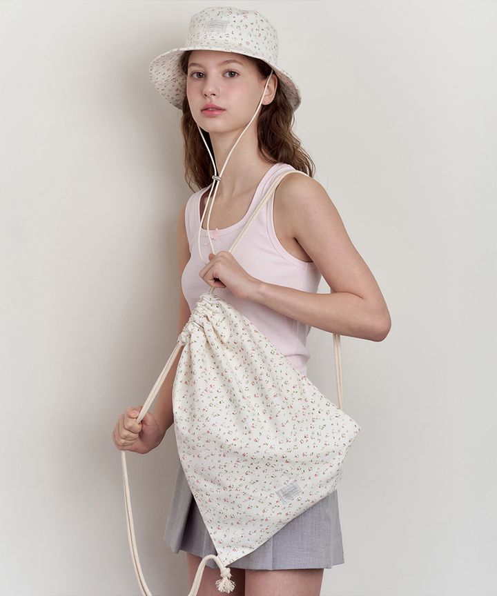 ★ENGBROX★ bubbly floral gym sack3 colors EBBG25001 앵브록스 bubbly floral gym sack_3 colors