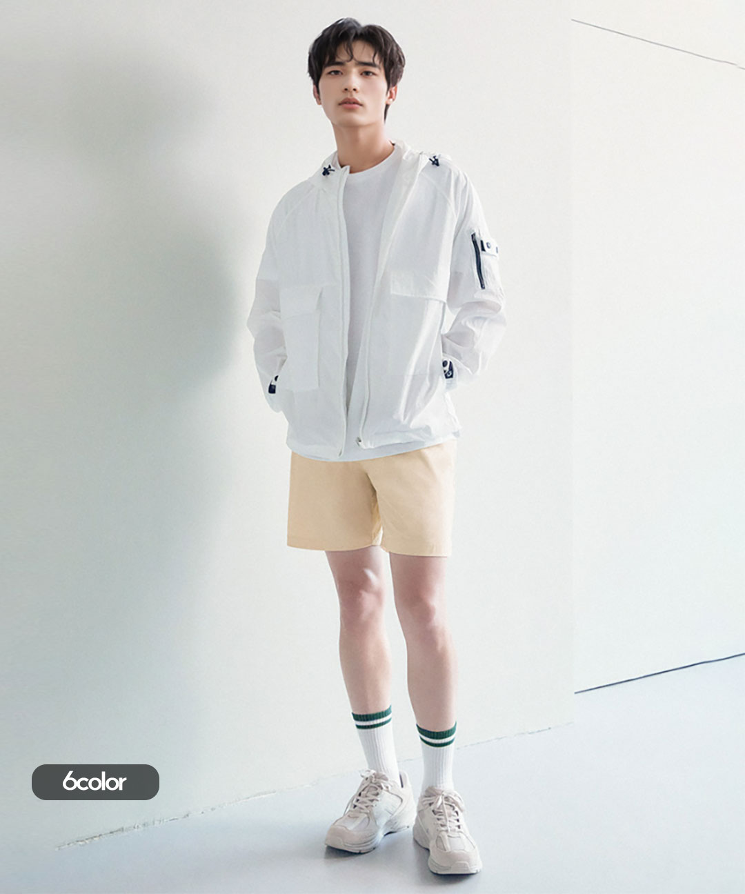 우븐 스트레치 액티브 하프 팬츠 I (ABD2PT1602)