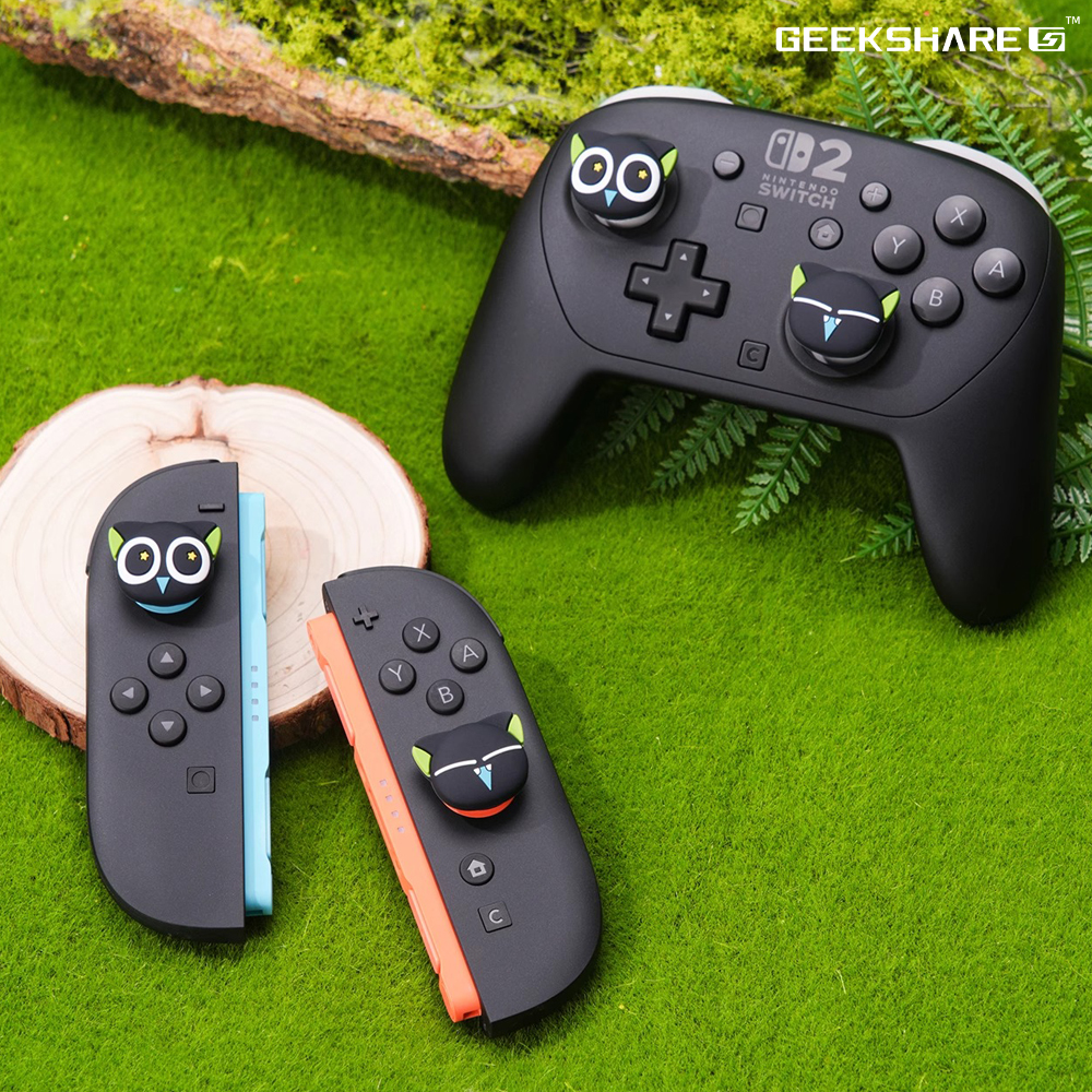 업마켓 닌텐도 스위치2 스틱커버 긱쉐어 소흑 조이콘2 프로콘2 호환