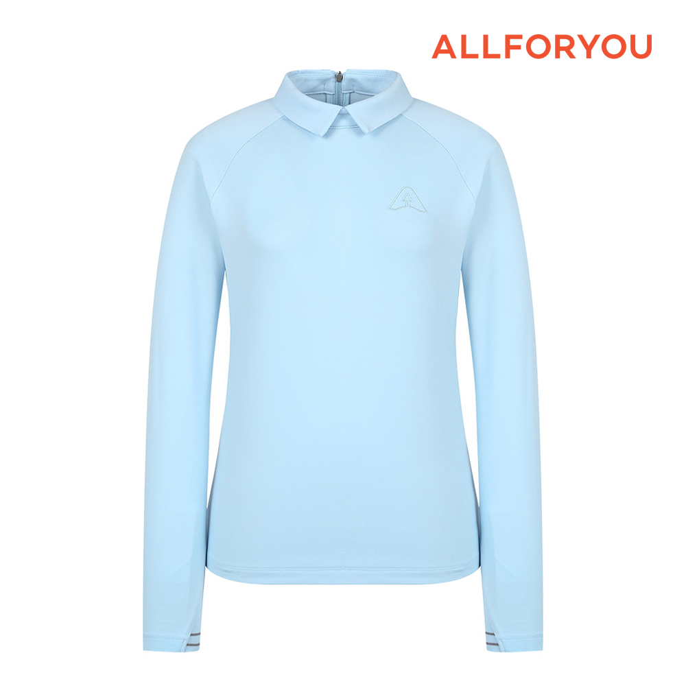 [올포유] 여성 시보리 포인트 카라 티셔츠 AWTYM8247-920