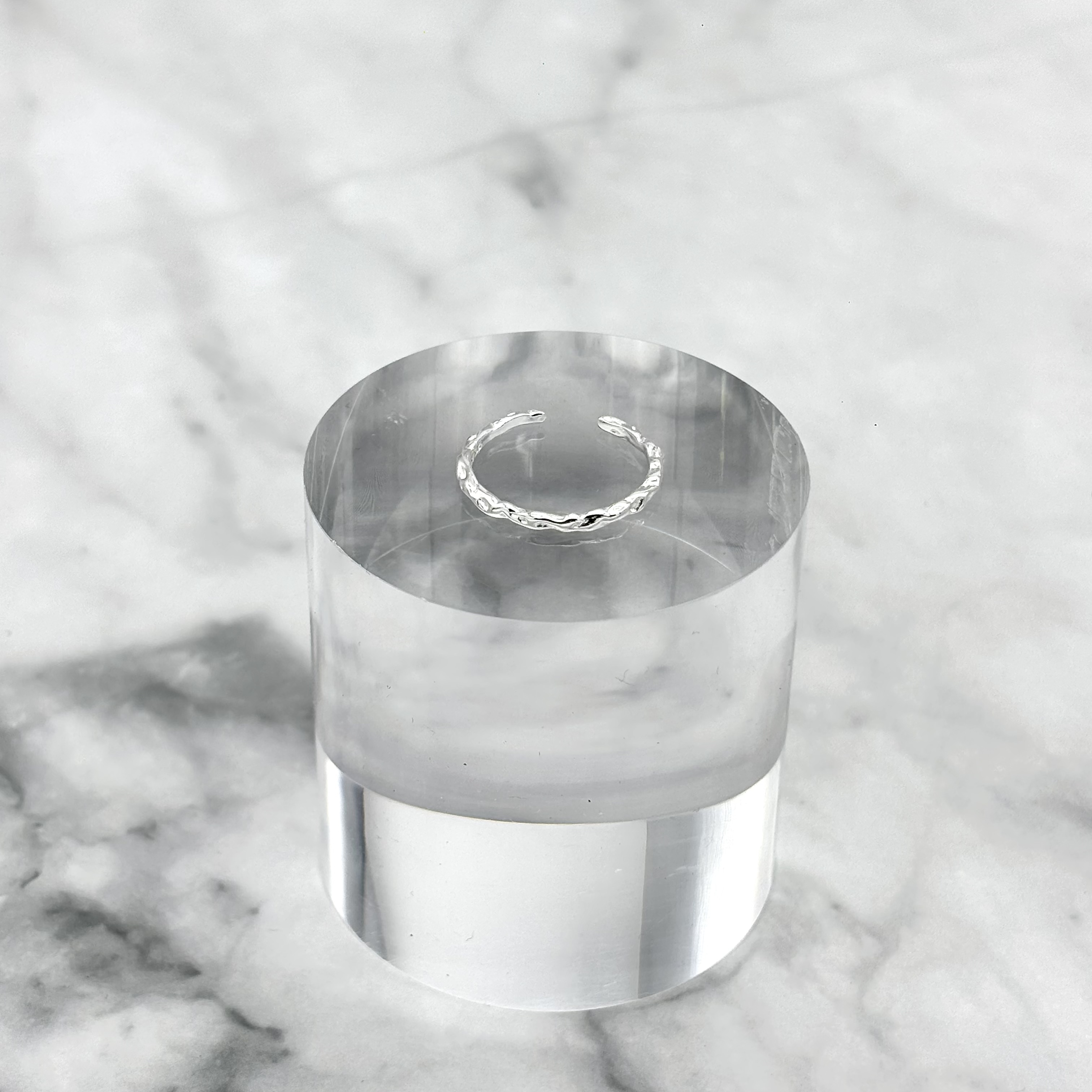 패션 바이 카카오 | [오무아] 925 실버 웨이브 리플 반지